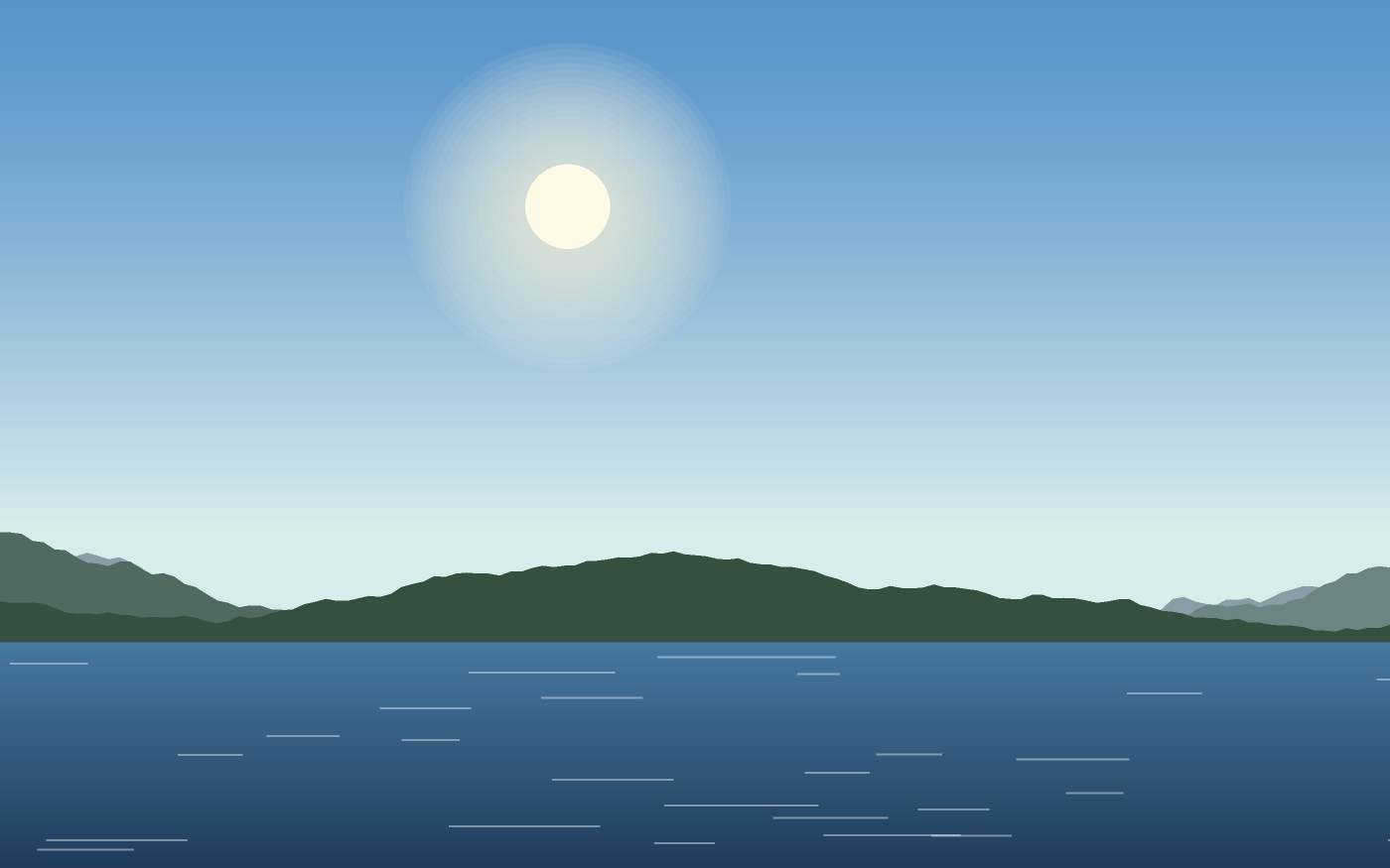 Ilustrace krajiny