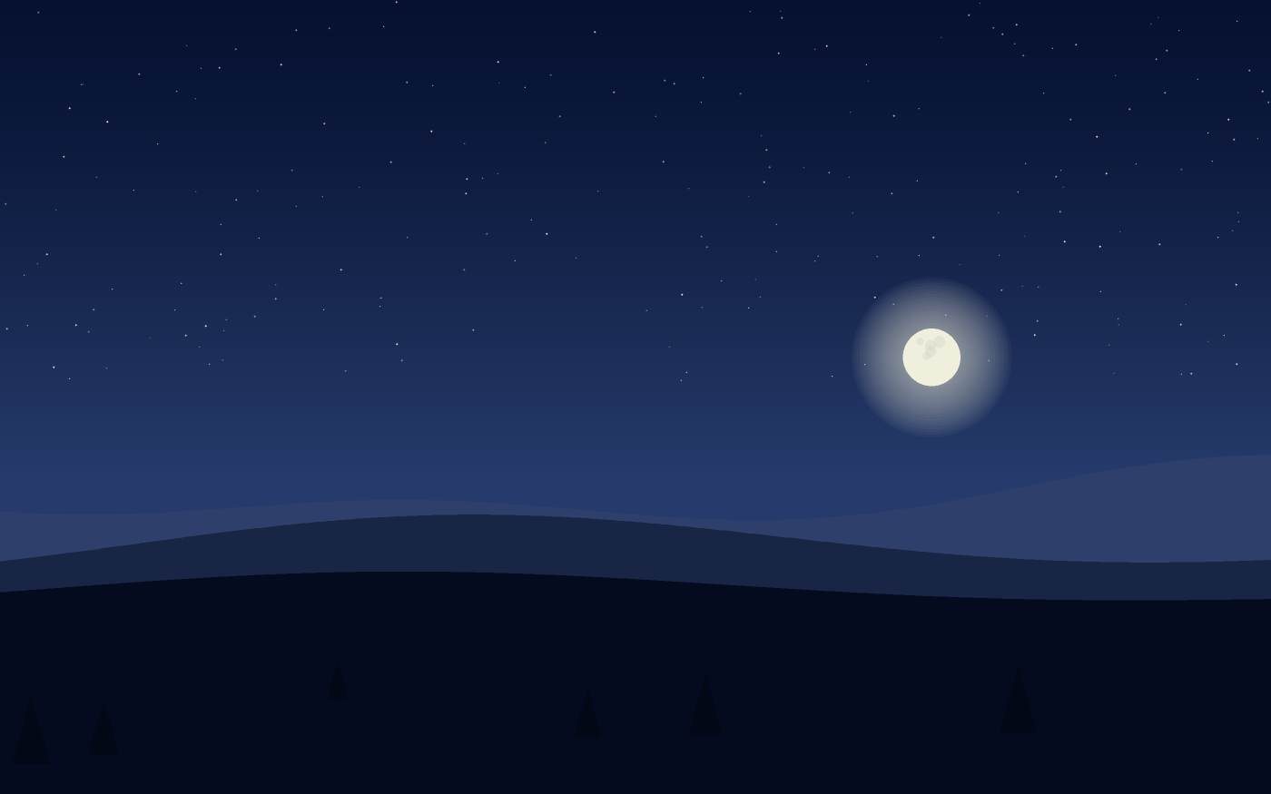 Illustrazione di un paesaggio