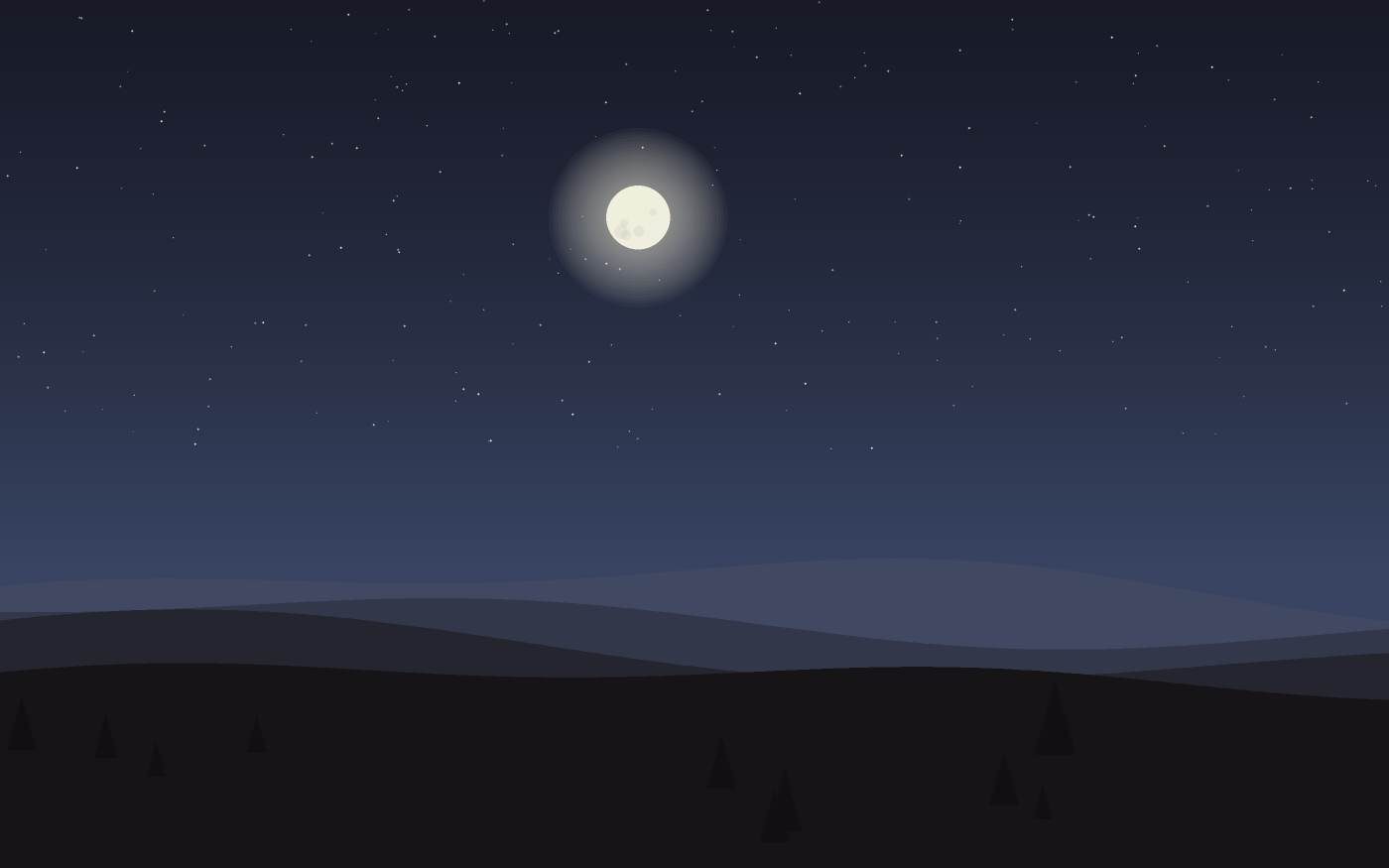 Illustrazione di un paesaggio