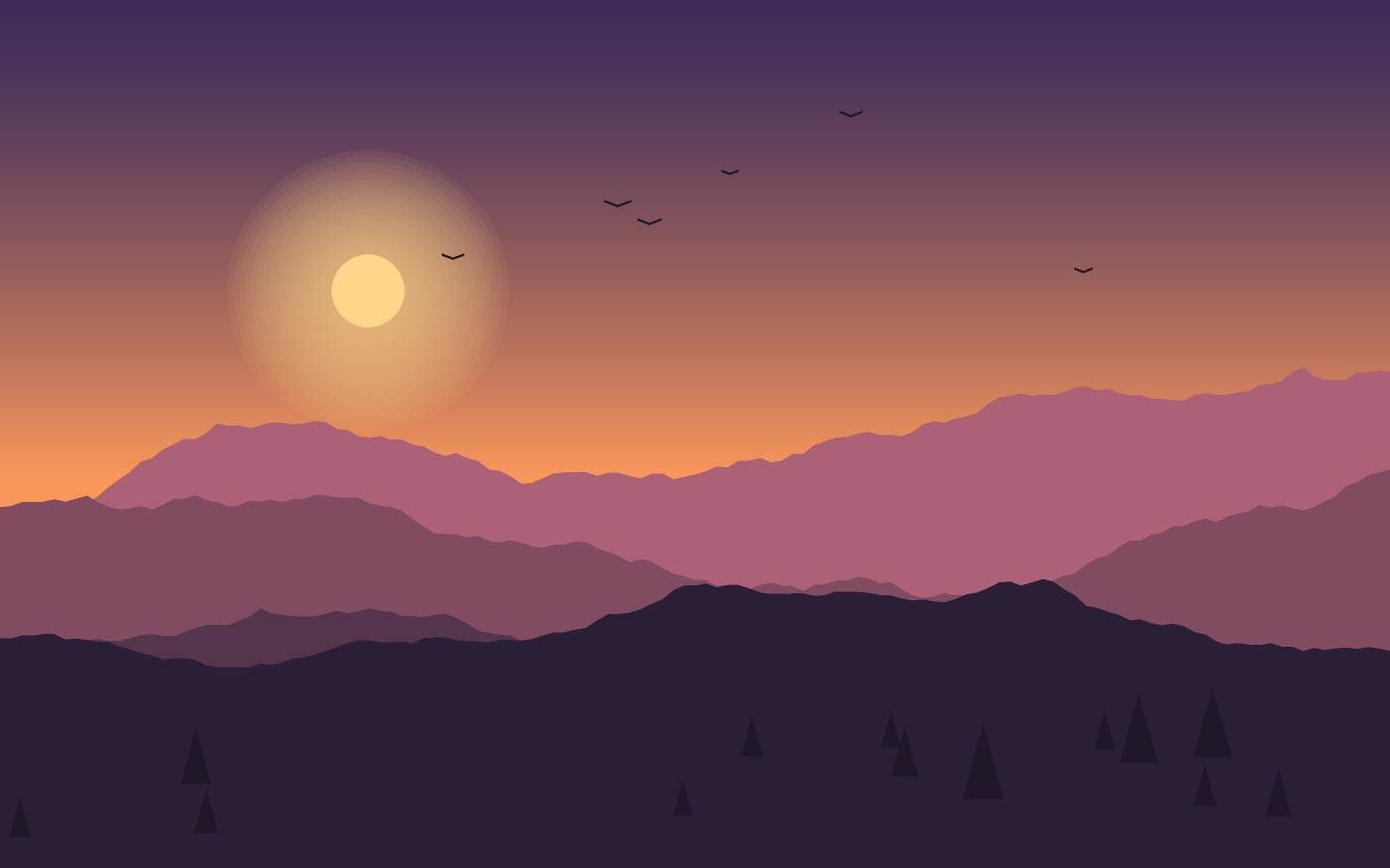 Landskapsillustration